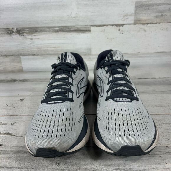 Brooks Womens Glycerin 19 Lace Up Running Athletic Sneakers Gray Size 12 - Picture 4 of 8